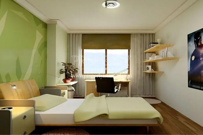 One of the bedrooms in Kayacity Residence