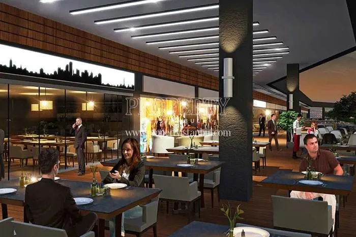 The restaurants in the Kayasehir Anacadde compound
