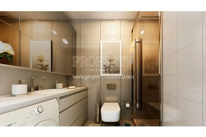 Small bathroom in Kayim Rezidans