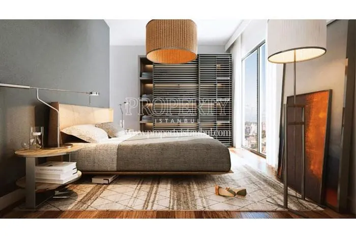 One of the bedrooms in Kayim Rezidans