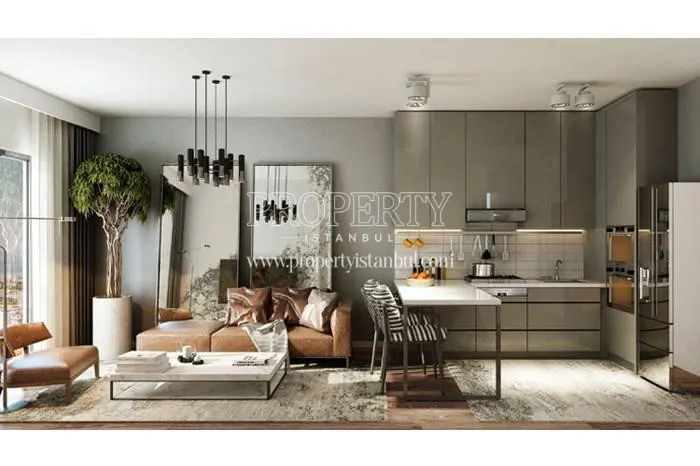 One of the small apartments in Kayim Rezidans