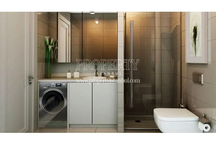 Small bathroom in Kayim Rezidans