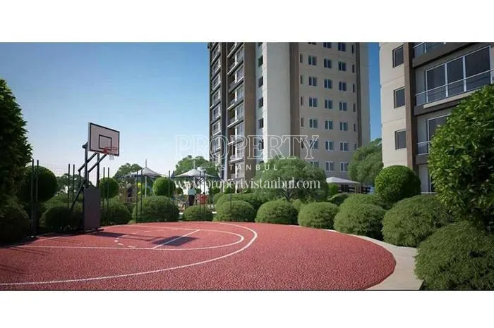 Basketball court in Kemer Life
