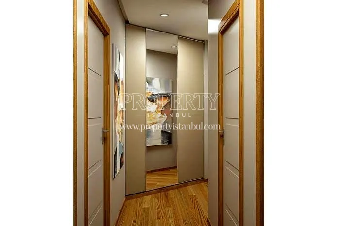 The inside of one of the apartments in Kent Kagithane