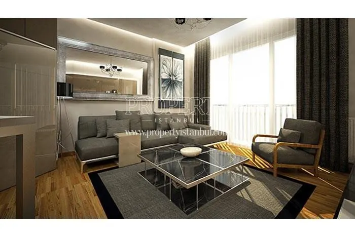 One of the living rooms in Kent Kagithane