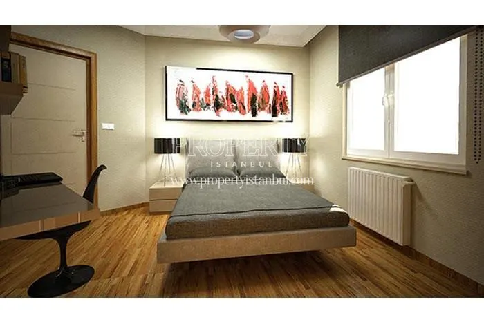 One of the bedrooms in Kent Kagithane