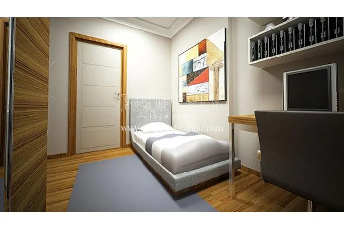 One of the bedrooms in Kent Kagithane