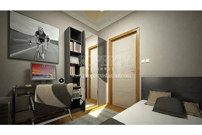 One of the bedrooms in Kent Kagithane