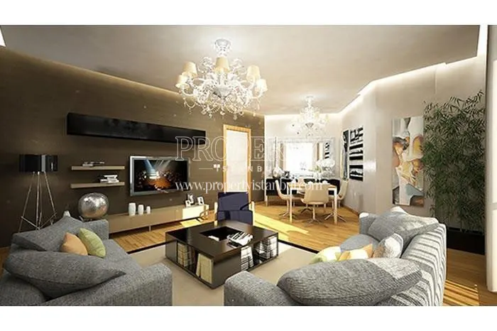 One of the living rooms in Kent Kagithane