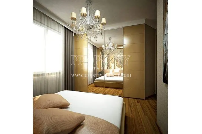 One of the master bedrooms in Kent Kagithane
