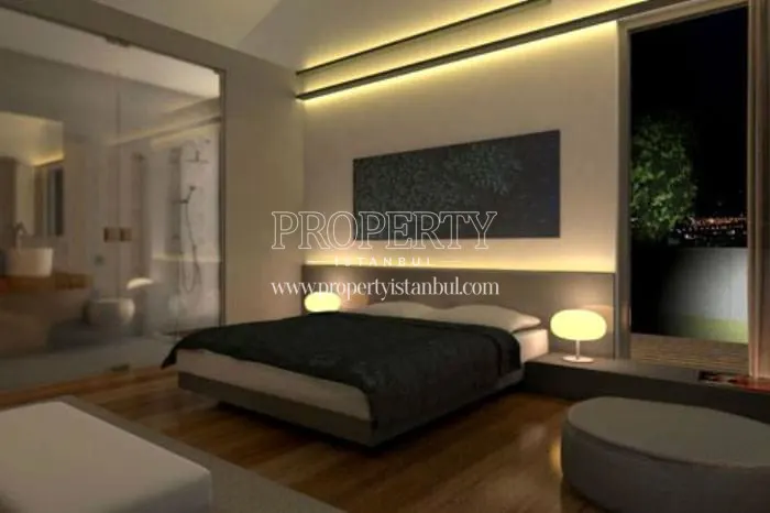 One of the master bedrooms in Kent Optimum Zekeriyakoy