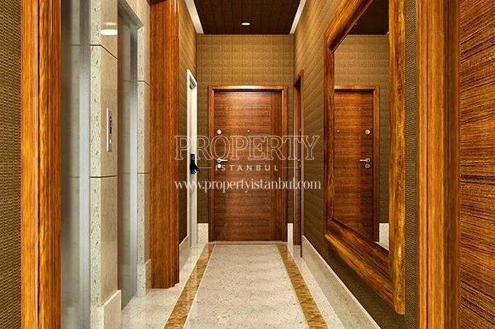 The interior of the Kent Residence building