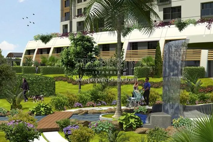 The landscape areas of Kentplus Centrium