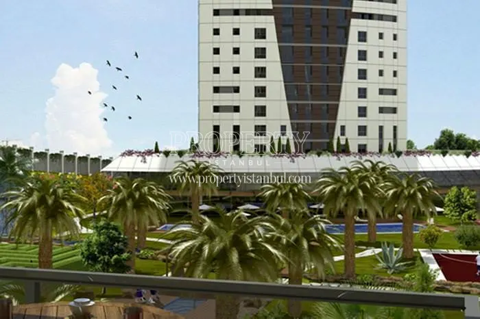 The inside of the Kentplus Centrium compound