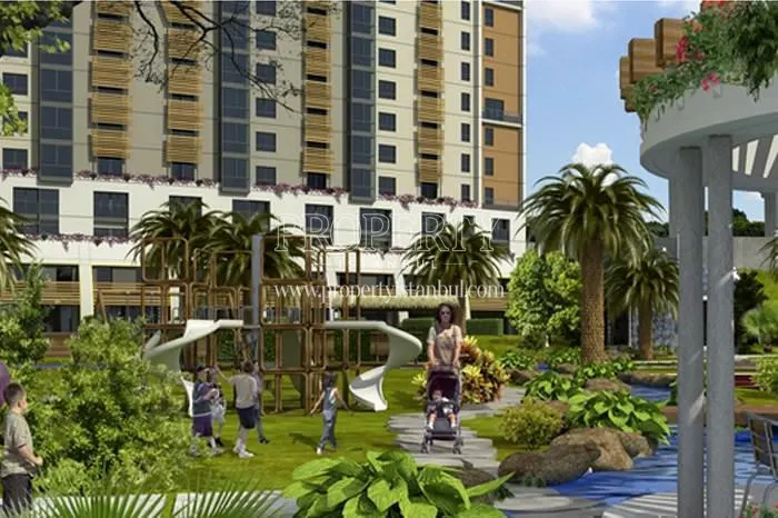 The landscape areas in Kentplus Centrium