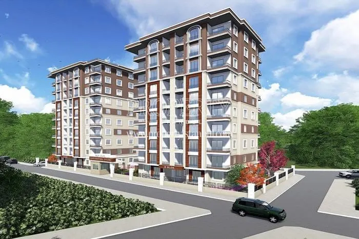 Kestane Park Evleri compound view from the corner