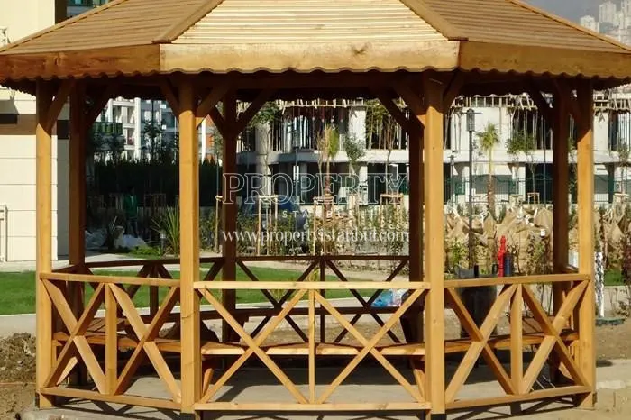 The bower in the Kestane Park Evleri garden
