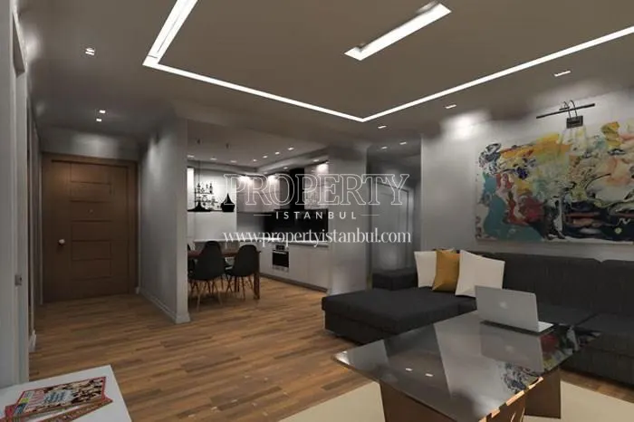 One of the living rooms in Keten Ciragan