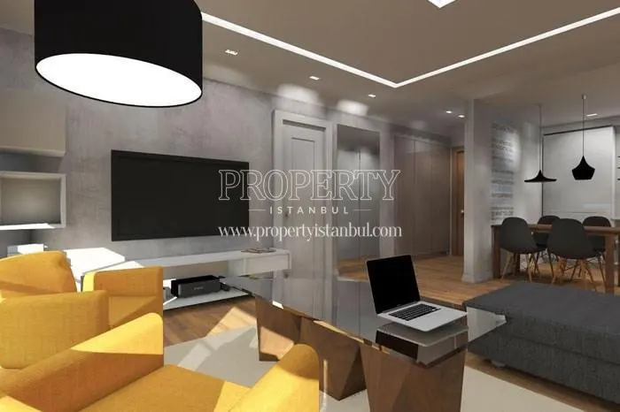 One of the living rooms in Keten Ciragan