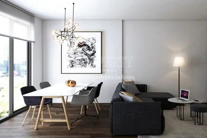 The inside of one of the flats in Keten Papilio Bomonti