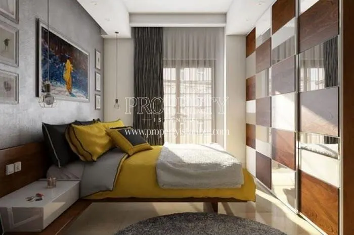 One of the master bedrooms in Kirazli Bahce