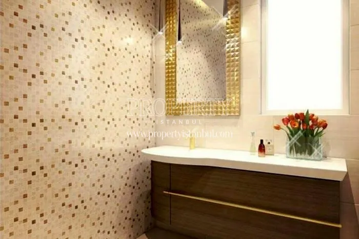 One of the bathrooms in Kirazli Bahce