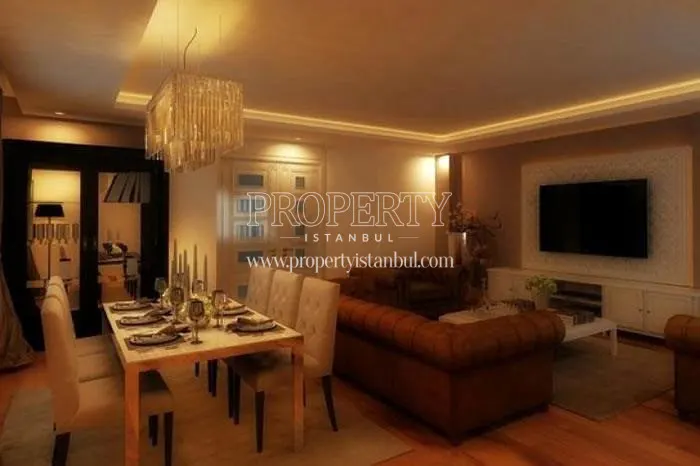 Luxury living room in Kirazli Bahce