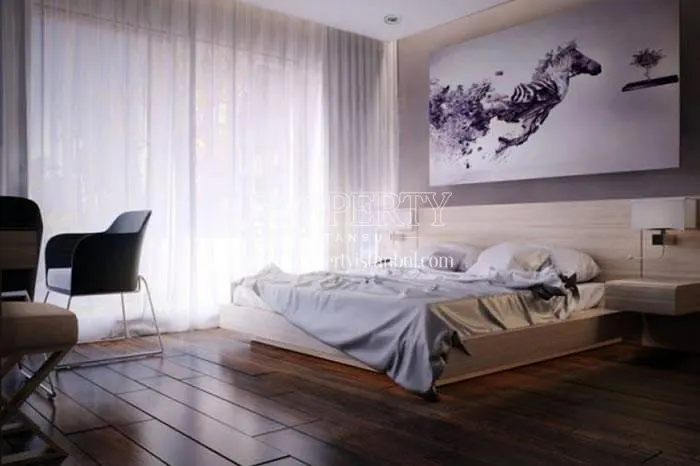 One of the master bedrooms in Kirazli Bahce