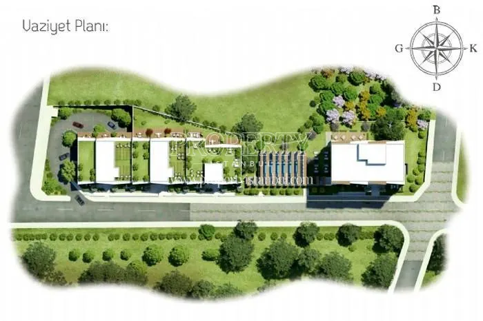 The layout plan of Kontek Duet