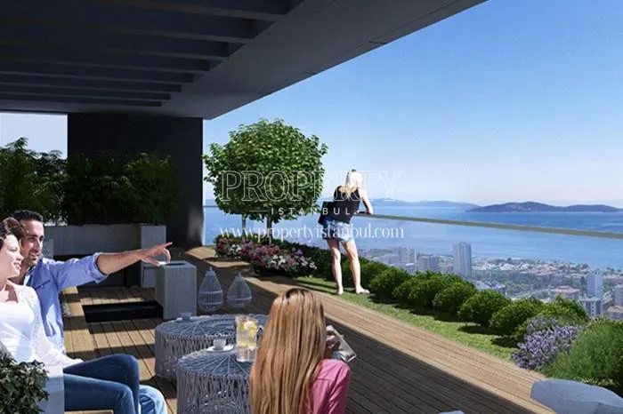 The viewing terrace in Kontek Duet Ciftehavuzlar