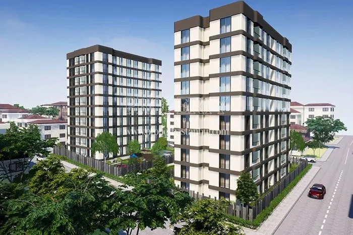The back side of the Korkmazkaya Cesme compound