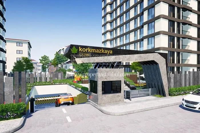 Korkmazkaya Cesme compound gate