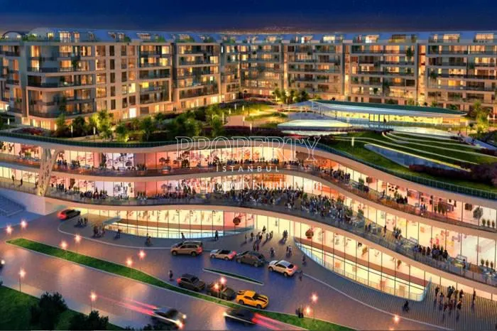 The shopping center in Koru Florya