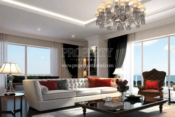 One of the living rooms in Koru Florya