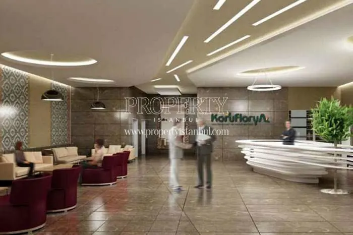 The lobby in Koru Florya