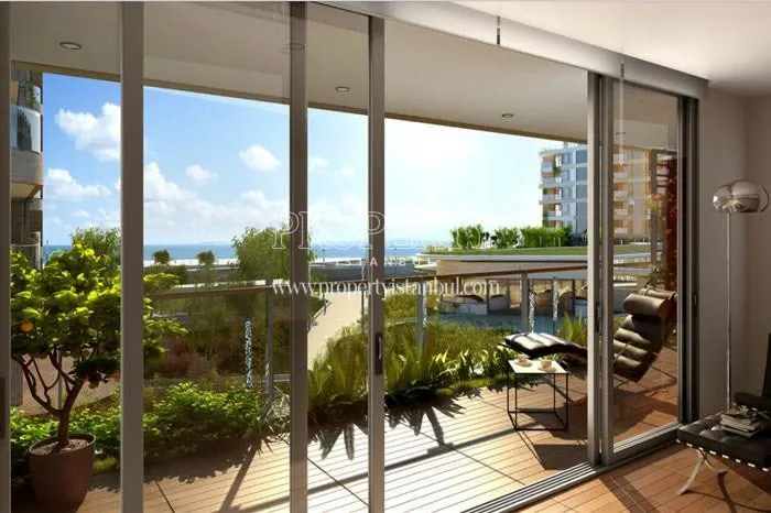 One of the balconies in Koru Florya