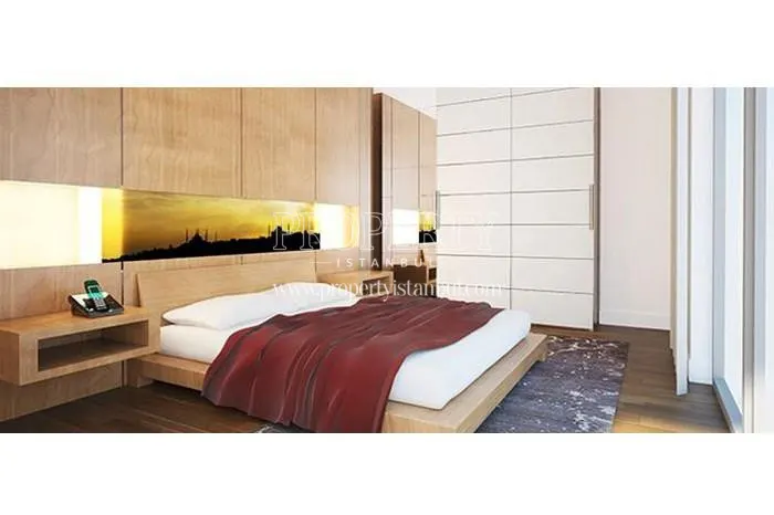 One of the bedrooms in Koru Gorkem Evleri