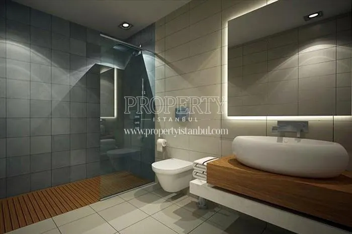 One of the bathrooms in Koru Gorkem Evleri
