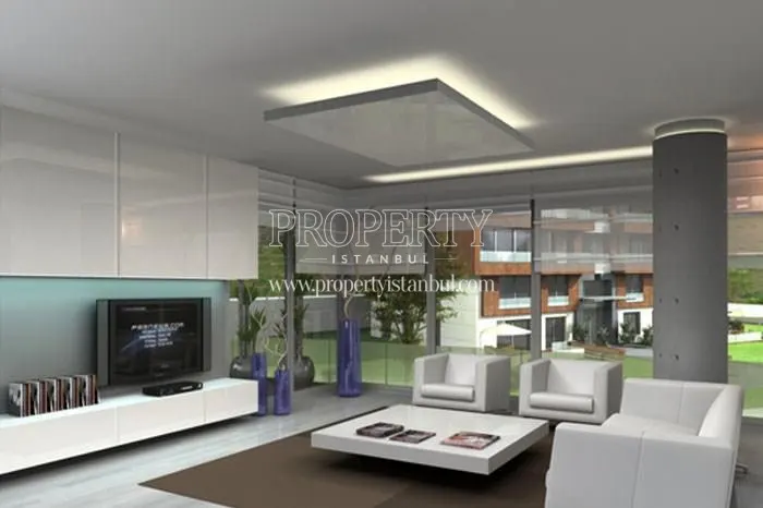 A living room in Koru Konaklari
