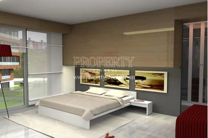A bedroom in Koru Konaklari