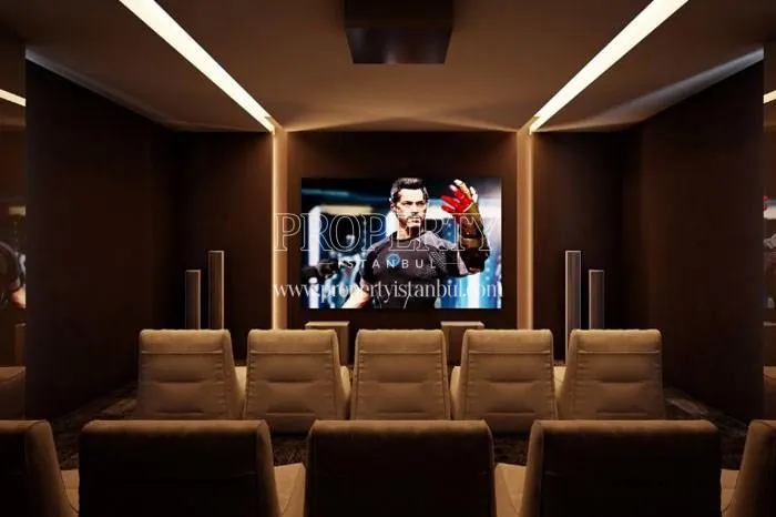 Small cinema room in Koru Residence