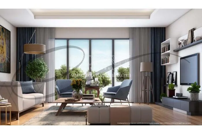 One of the living rooms in Kosuyolu Konaklari