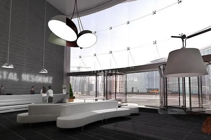 The lobby of Kristal Residence