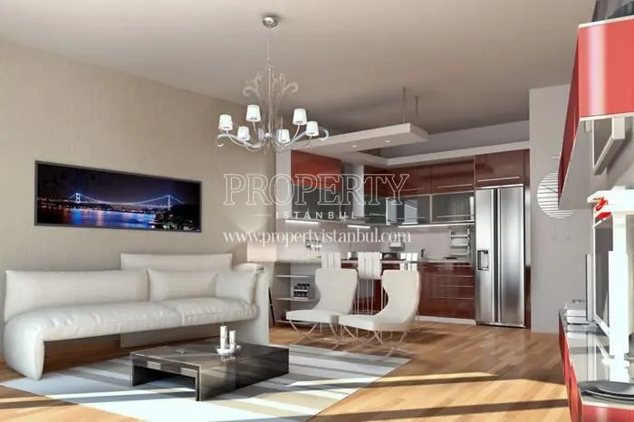 One of the living rooms in Kristal Residence