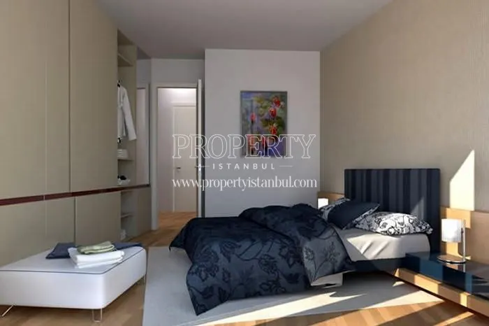 One of the master bedrooms in Kristal Residence