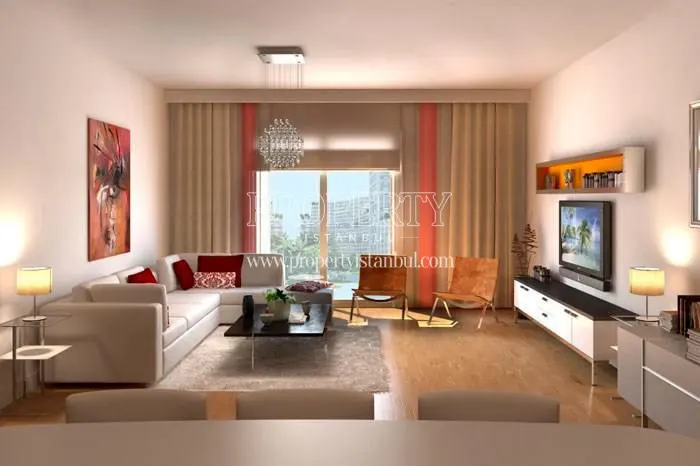 One of the living rooms in Kristal Sehir