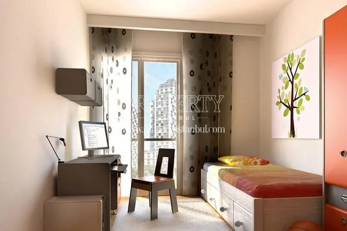 One of the bedrooms in Kristal Sehir