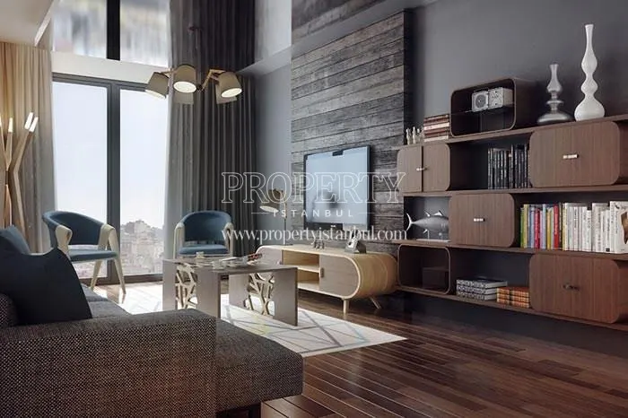 Luxury living room in Kuleli Evleri Poyraz 2