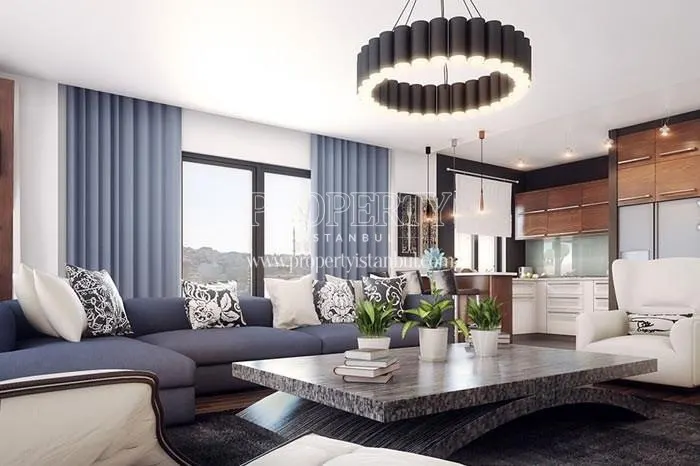 One of the living rooms in Kuleli Evleri Poyraz 2
