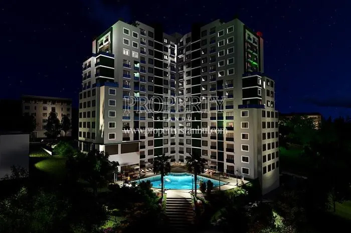 Kulvar Residence project at night